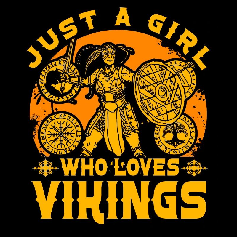 Nur ein Mädchen, das Wikinger liebt