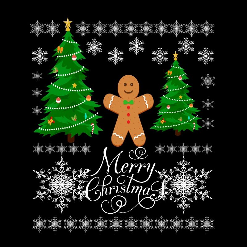 Gingerbread Man Christmas Ugly Christmas Xmas