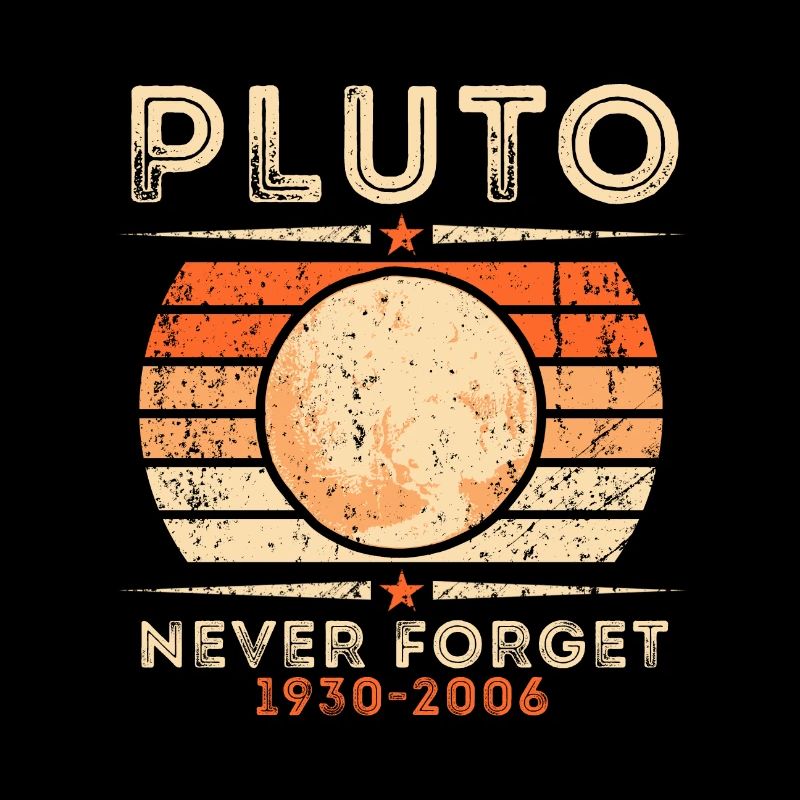 Pluto Retro Keepsake