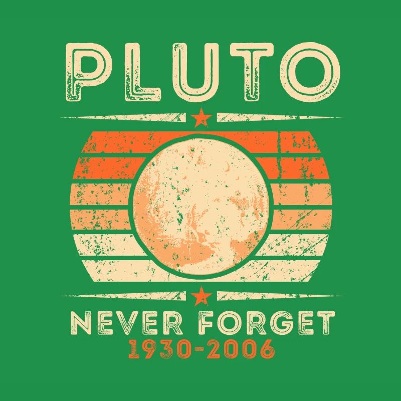 Pluto Retro Keepsake