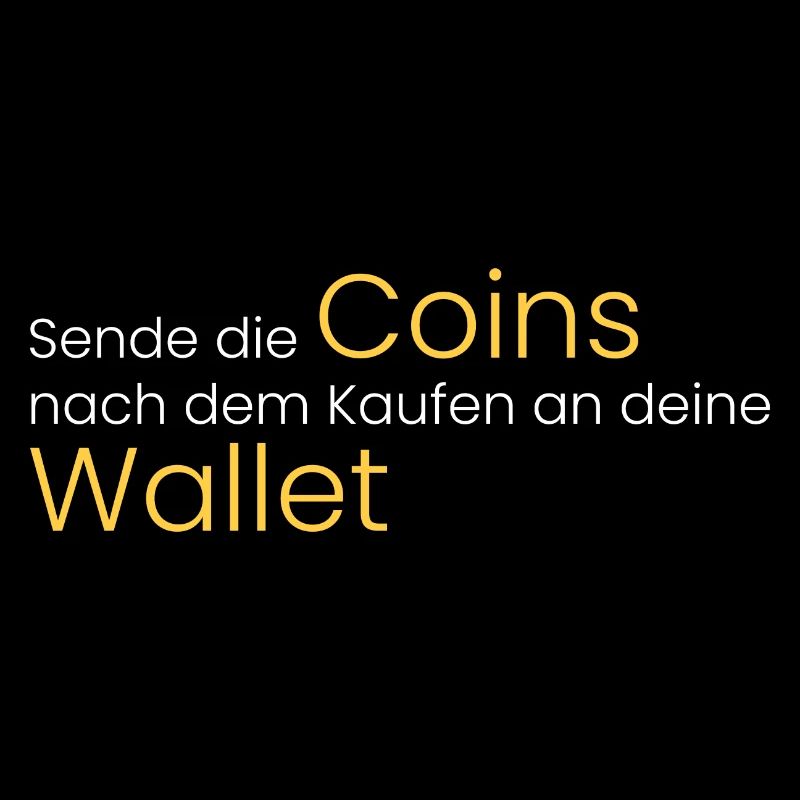 Sende Coins an deine Wallet