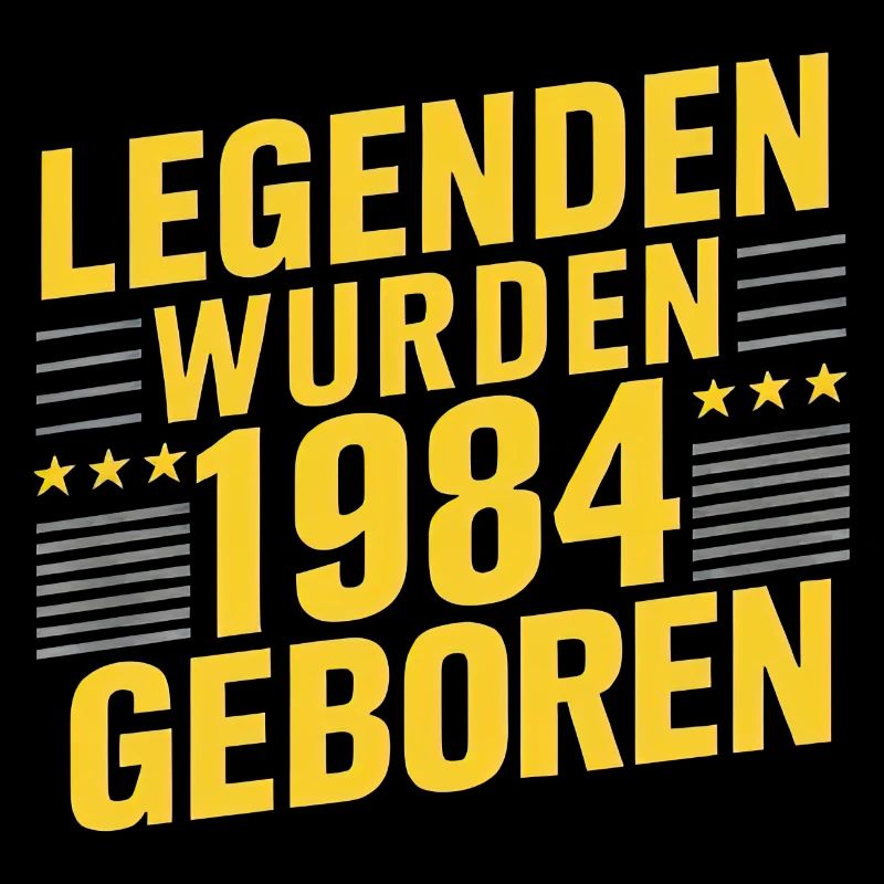 Legends were born in 1984