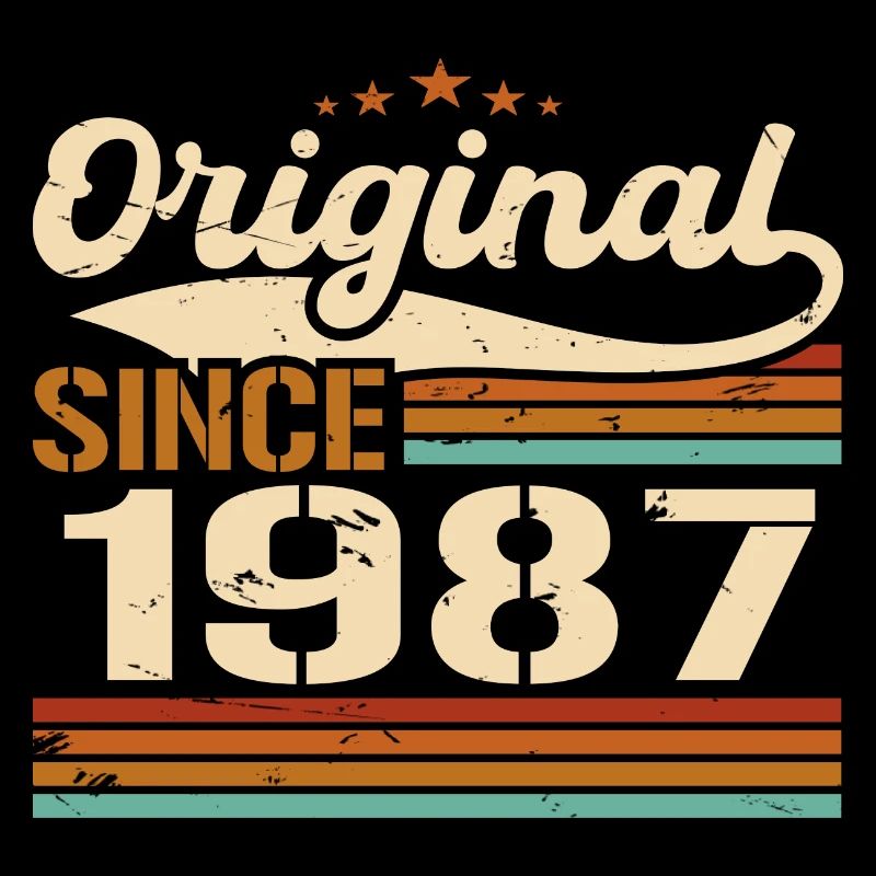 Original 1987 Vintage | Geburtstagsgeschenk 1987