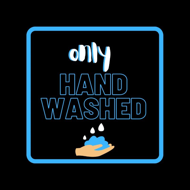 washed only by hand