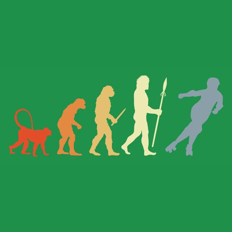 Vintage Roller Skates Evolution
