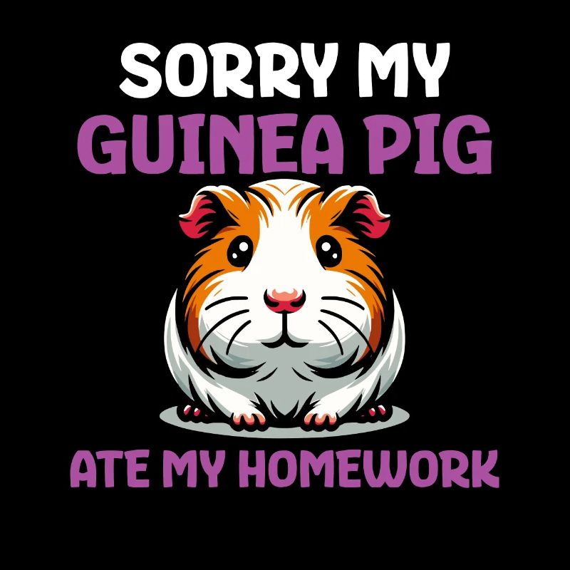 Désolé, mon cochon d’Inde a mangé mes devoirs