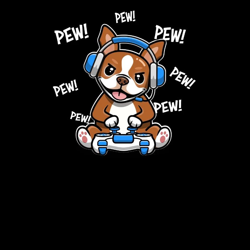 Roter Boston Terrier