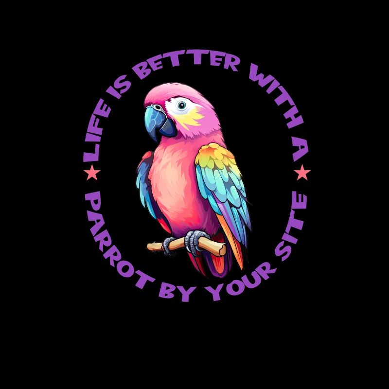 Parrot dear bird lovers comic parrot