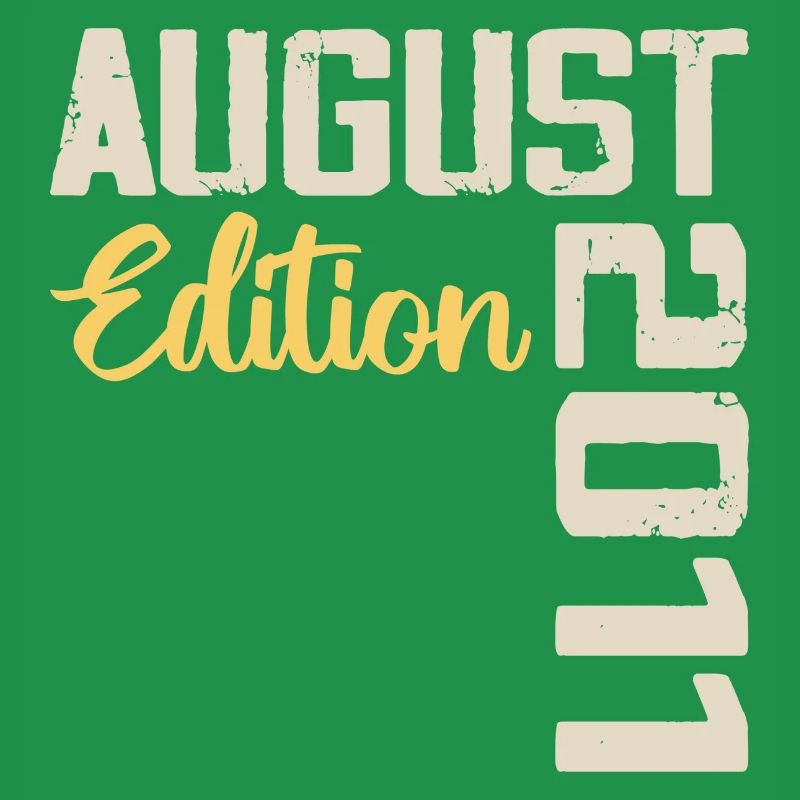 Jubiläum August 2011 - Limited Edition August 2011
