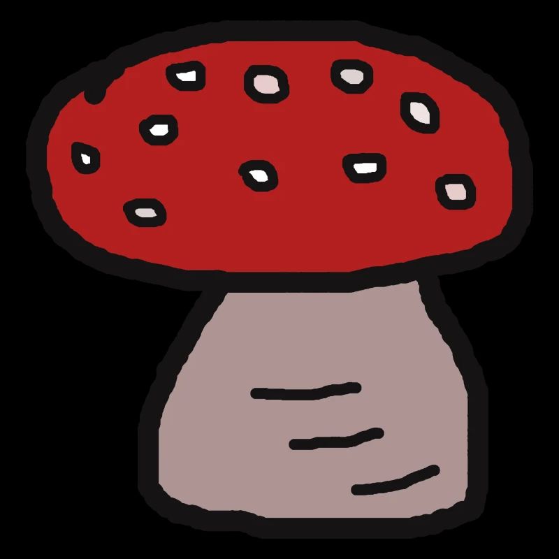 Toadstool Mushrooms Autumn r Poisonous Lucky Charm