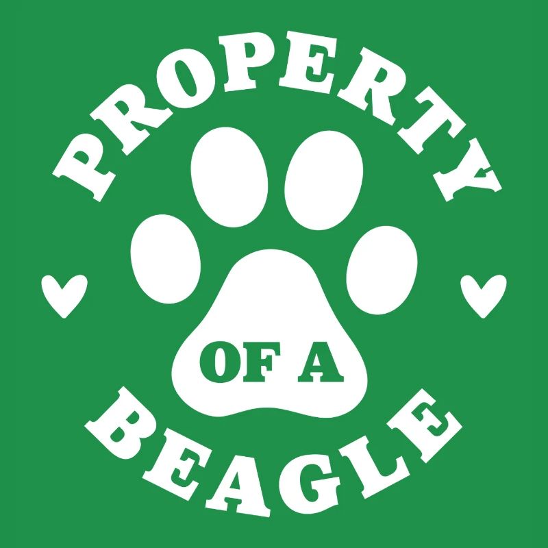 Eigentum eines Beagle