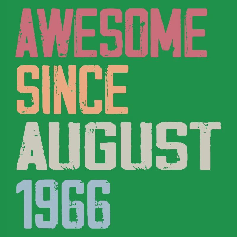 1966 August - August 1966 Geburtstagsgeschenk