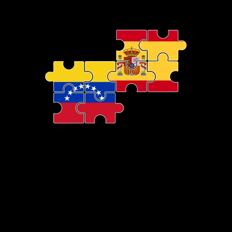 Venezuela Spanien Flagge Spanier Venezolaner