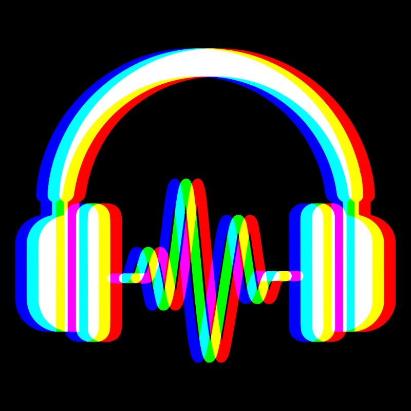 Glitch Kopfhörer – Sound Waves