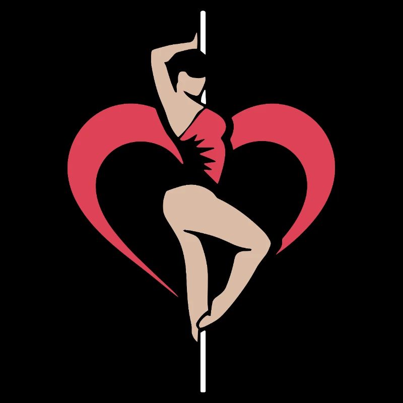 Pole Dance Pole Tänzerin Stangentanz