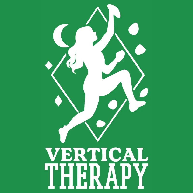 Vertical Therapy: Bouldern & Klettern Boho Design