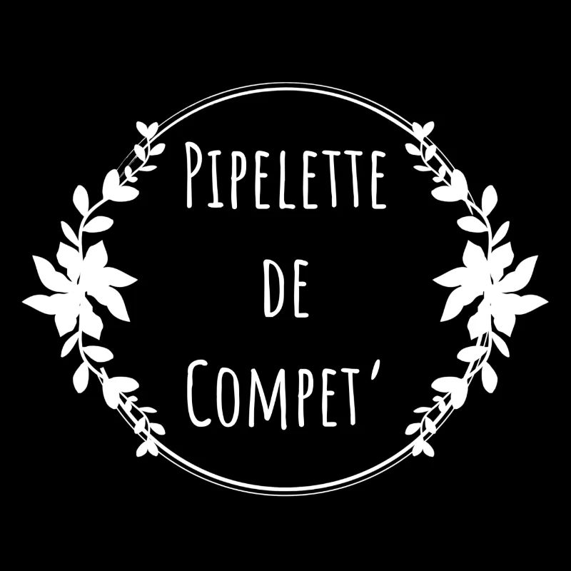 Pipelette de compet' blanc