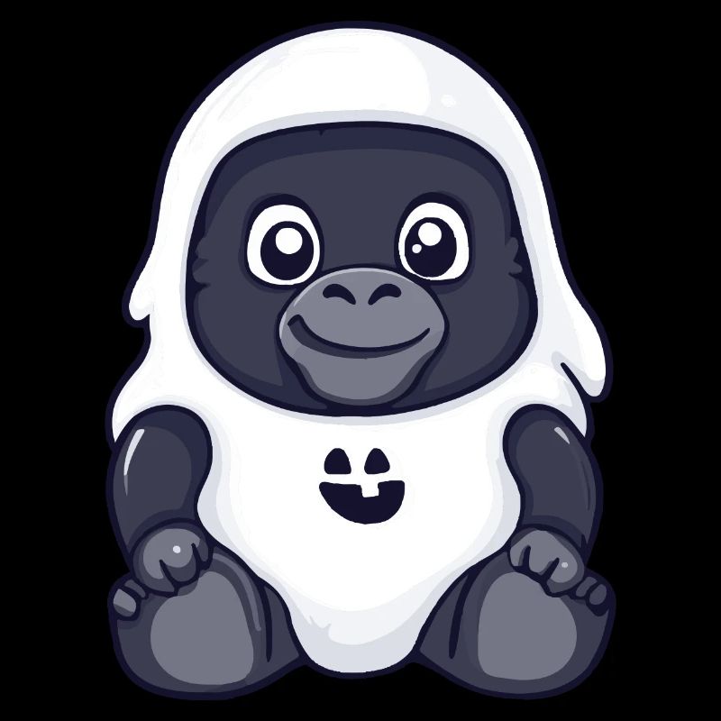 Gorilla Halloween Comic Geist
