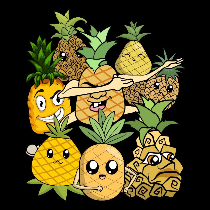 Cadeau vacances d’été Fruit Ananas tropical