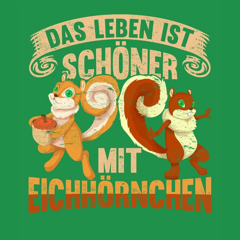 Wald Tier Das Leben ist schöner mit Eichhörnchen