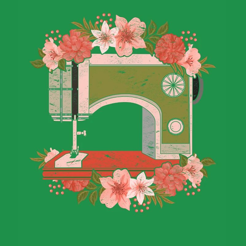 Sewing Machine Handmade Seamstress Gift Sewing