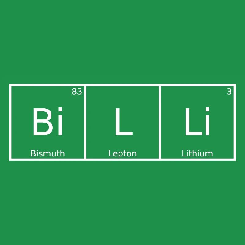 Billi Name First Name Chemistry Periodic Table Elements