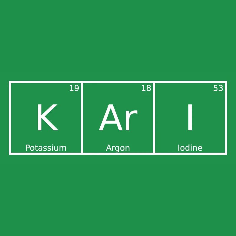 Kari Name First Name Chemistry Periodic Table Elements