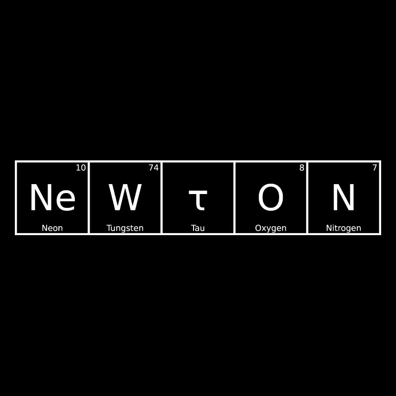 Newton Name First Name Chemistry Periodic Table Elements
