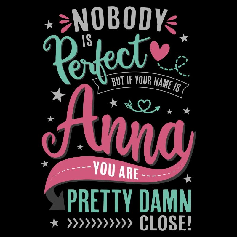 Anna – Spruch Name Namenstag Geschenk Mädchen