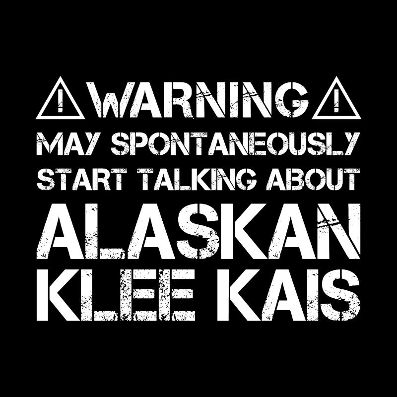 Alaskan Klee Kai Warnung