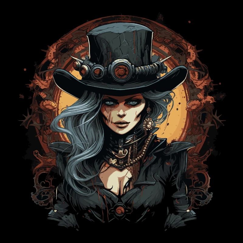 Emo Steampunk Girl