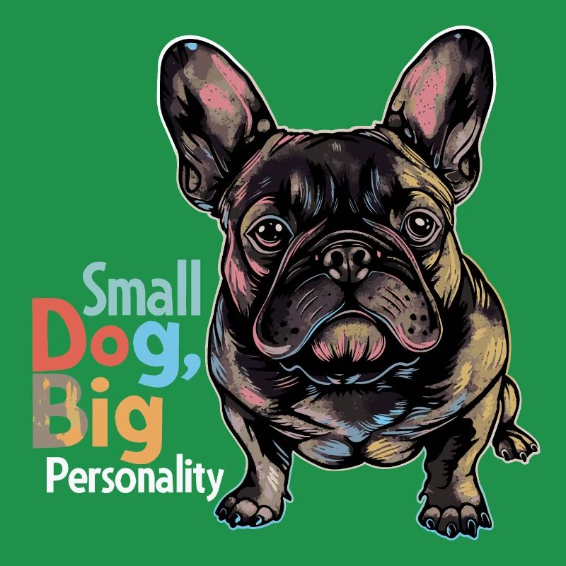 Bouledogue français mignon