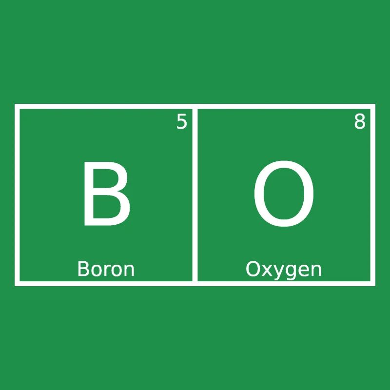 Bo Name First Name Chemistry Periodic Table Elements