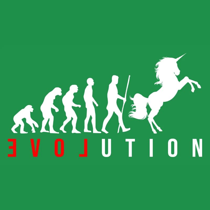 Evolution Einhorn