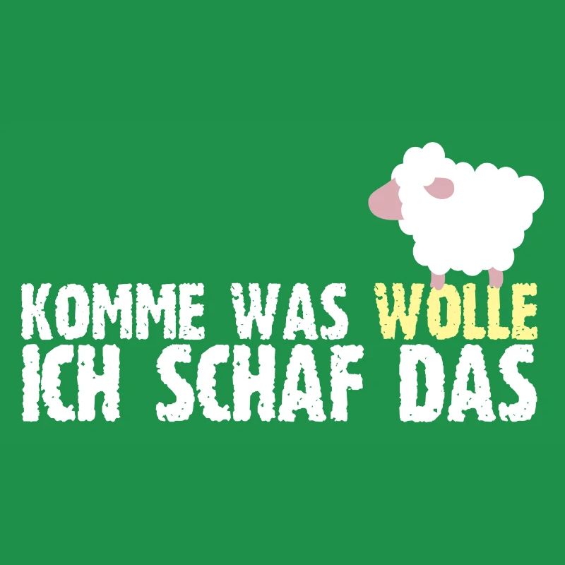 Komme Was Wolle Ich Schaf Das Baumwolle Bauer