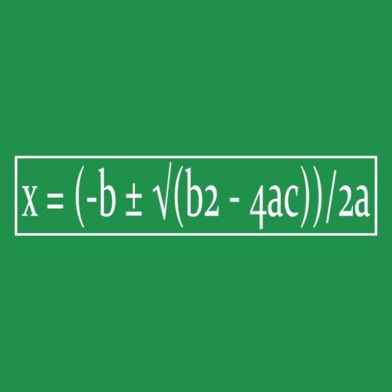 Quadratic Formula For Math Class 5