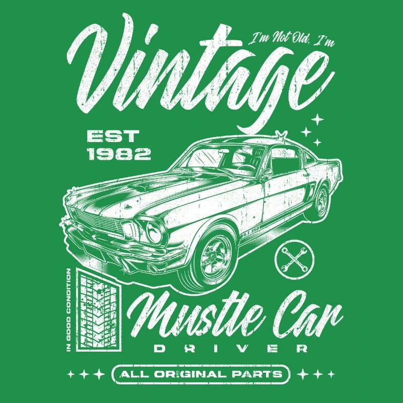 Ich bin nicht alt, ich bin ein Oldtimer, Oldtimer, Jahrgang 1982
