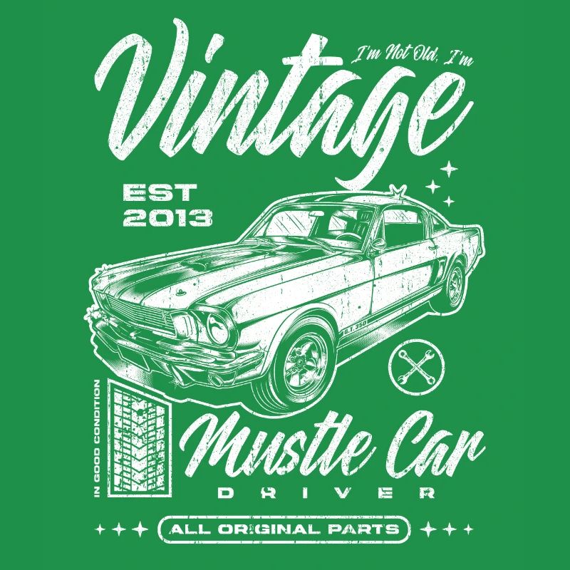 Ich bin nicht alt, ich bin ein Oldtimer, Oldtimer, Jahrgang 2013