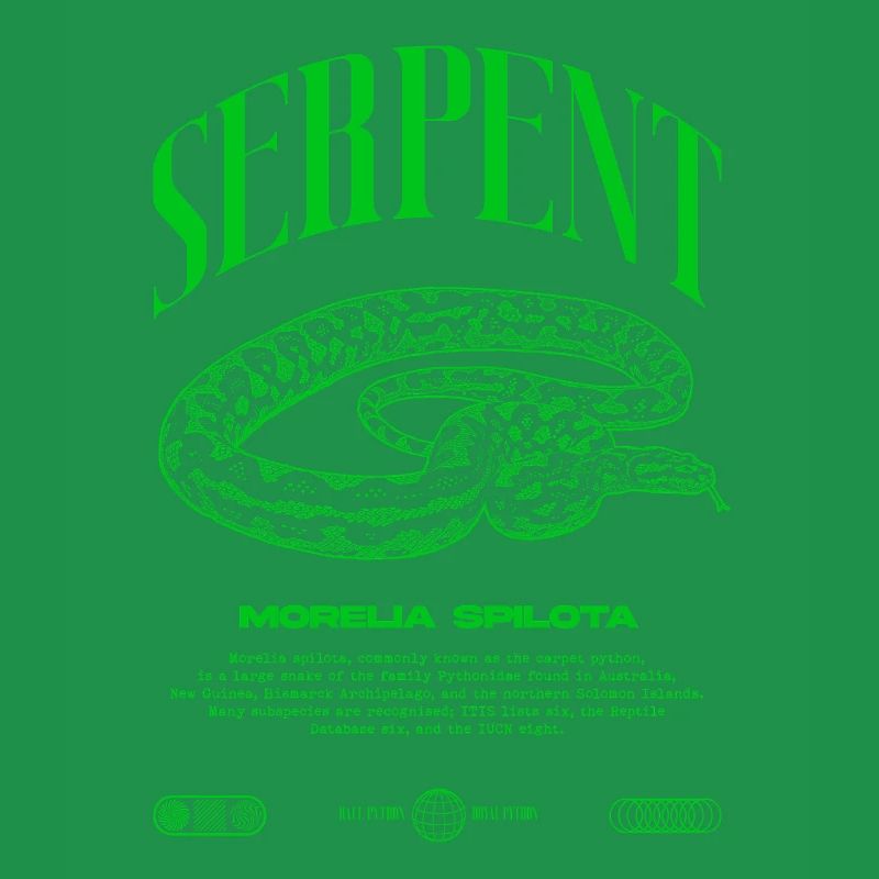 Teppich Python Moderne Reptile Keeper Streetwear