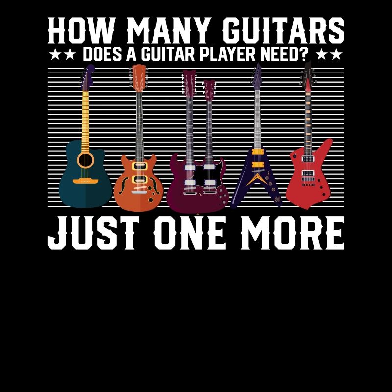 Wie viele Gitarren Nur ein weiterer Gitarrist Rock