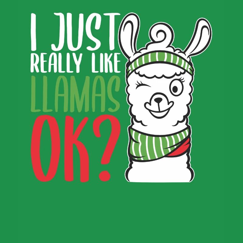 Ich mag Llamas? Llama-Mädchen Llama-Junge Alpaka