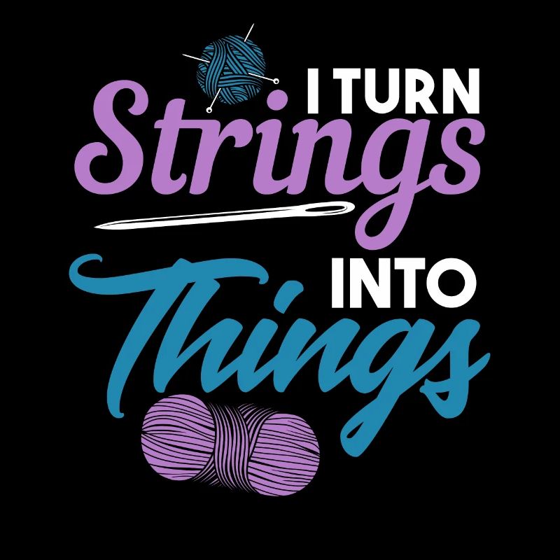 Strings into Things Stricker Strickerin Strickgarn