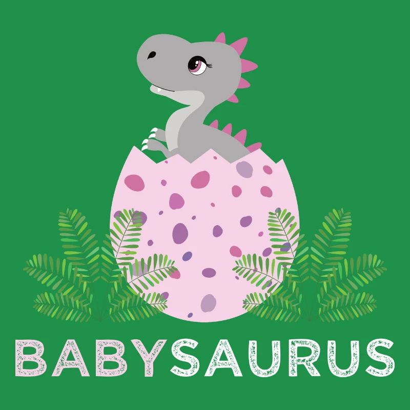 Babysaurus fille T-Rex éclos œuf dinosaure
