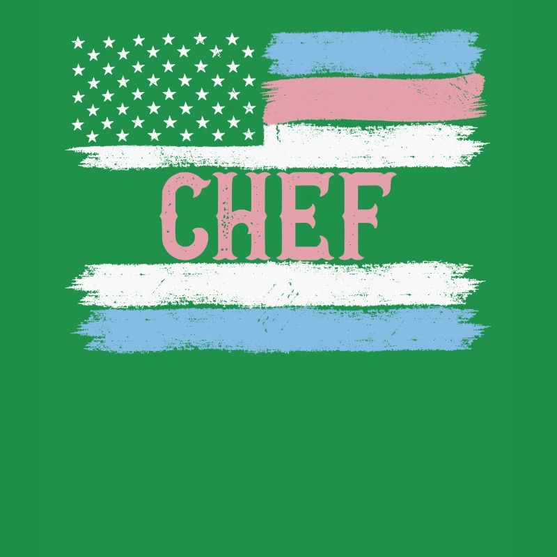 US Pride Food Preparer Kitchen Master Gift Idea