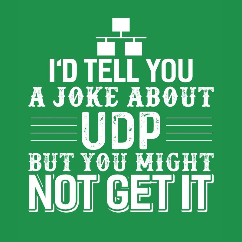 Informatique UDP blague programmeur d’ordinateur