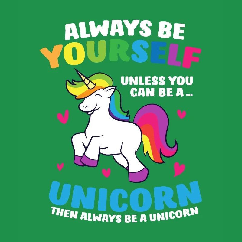 Einhorn Mädchen Geschenk Sei Immer Ein Einhorn