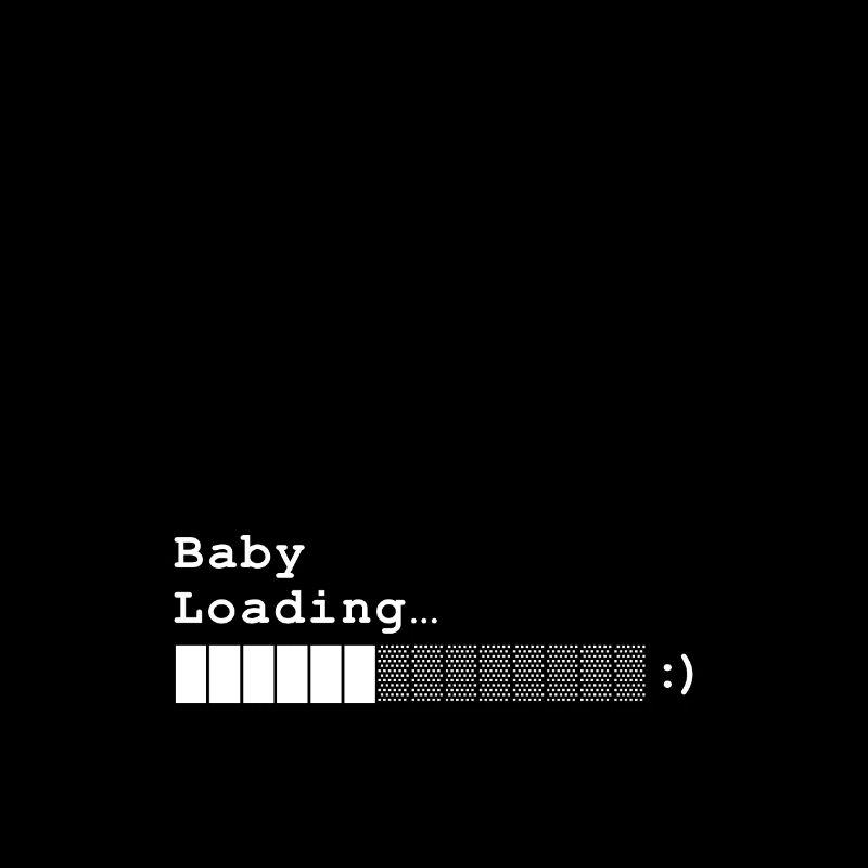 Grossesse - ASCII Retro Baby Loading