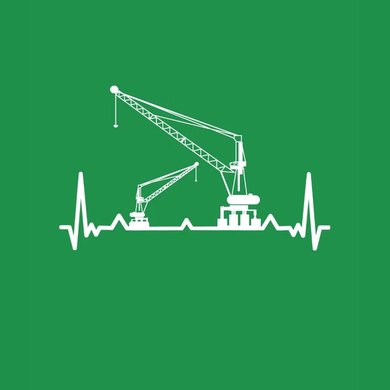 Crane Cranes Construction Site Crane Operator Vehicle Gift