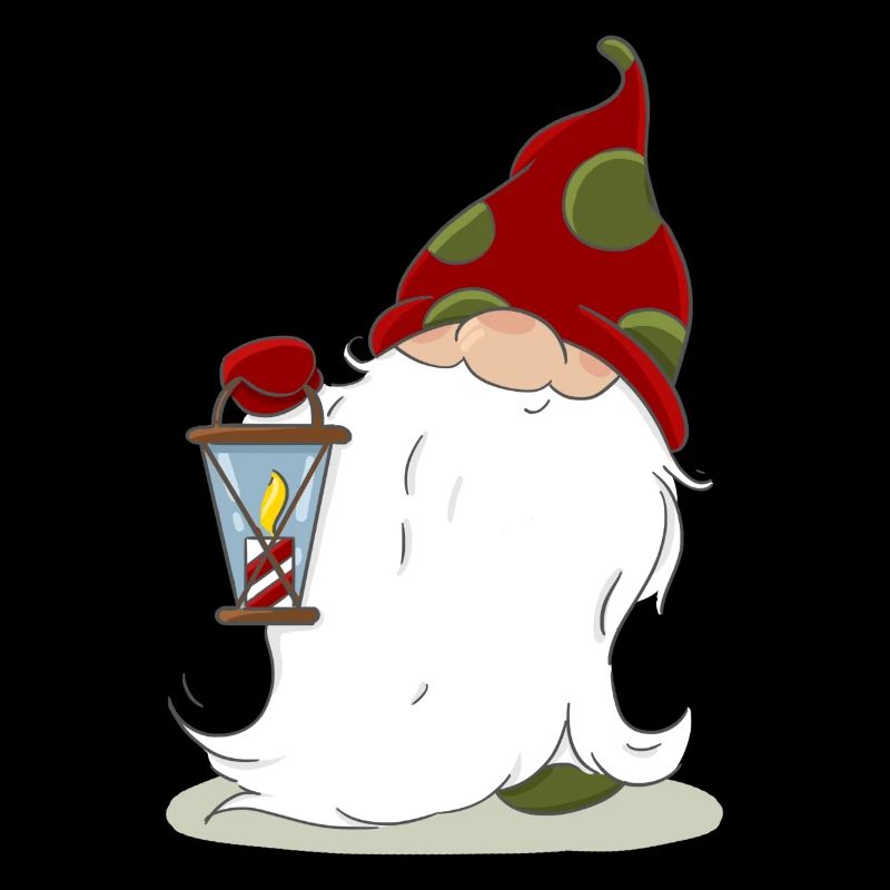 Christmas Nordic Elf Elves Dwarf Lantern