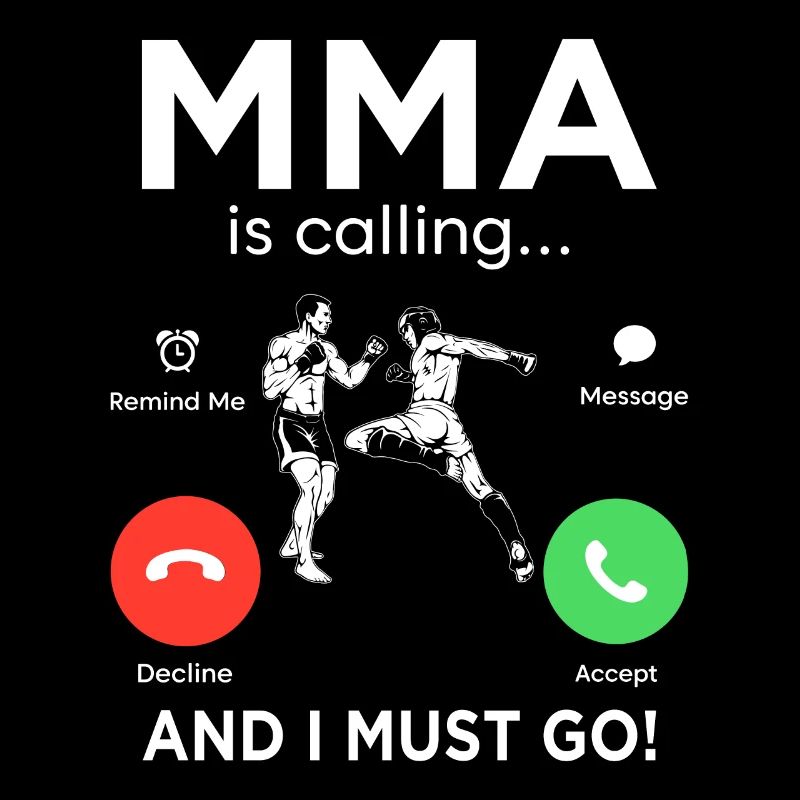 Geschenkidee MMA ruft an und ich muss gehen